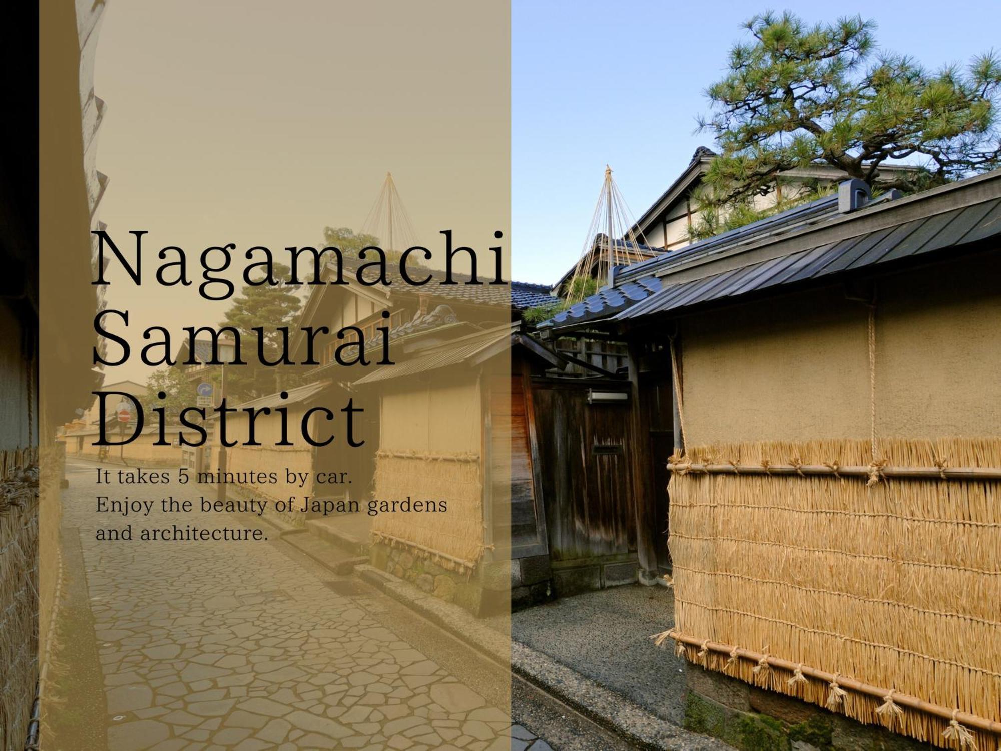 The Hotel Sanraku Kanazawa 21Th December 2022 Open Екстериор снимка Nagamachi Samurai District