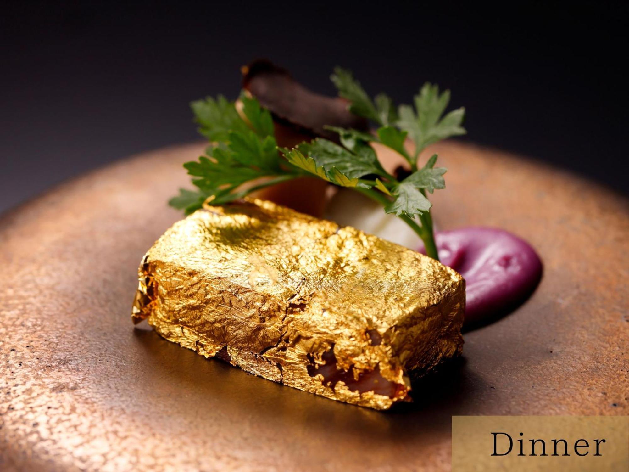 The Hotel Sanraku Kanazawa 21Th December 2022 Open Екстериор снимка Gold-plated foie gras